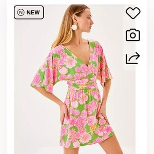 NWT Lilly Pulitzer Women's Parigi Skort Romper size XS